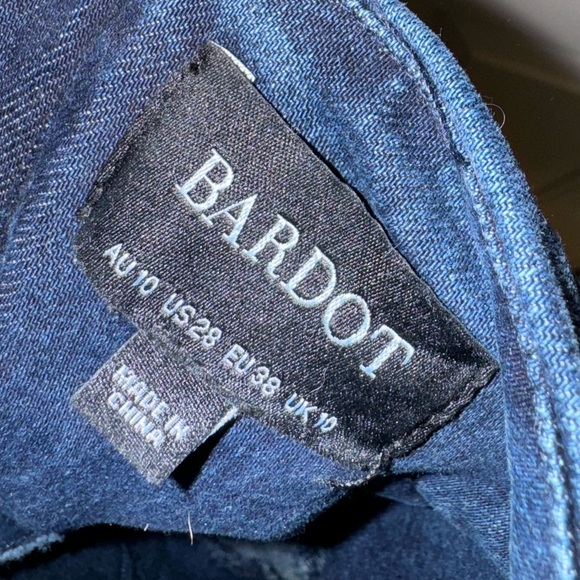 Eleni Denim Midi Dress in Dark - Picture 4 of 4